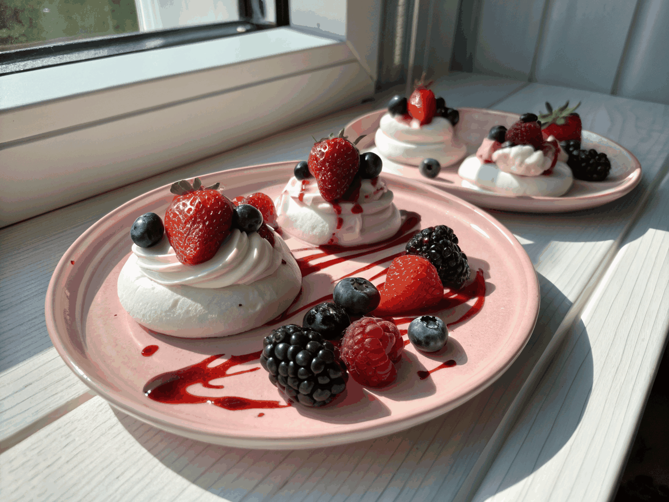 Wild Berry Pavlova Crumb
